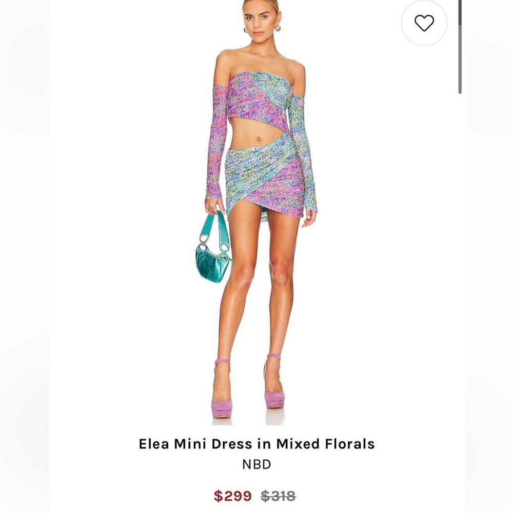 NBD floral dress